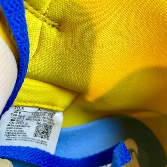 Air Jordan 1 Retro High OG Reverse Laney Sneakers Size 10.5 - Picture 5 of 8